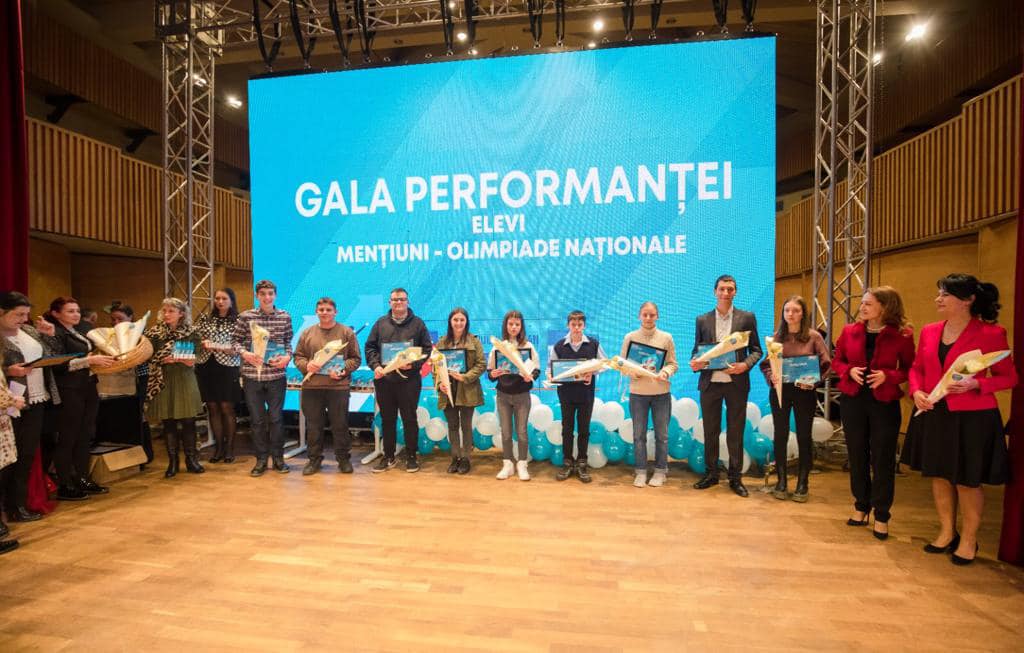 Sala Thalia a găzduit Gala performanței în învățământul preuniversitar 2022
