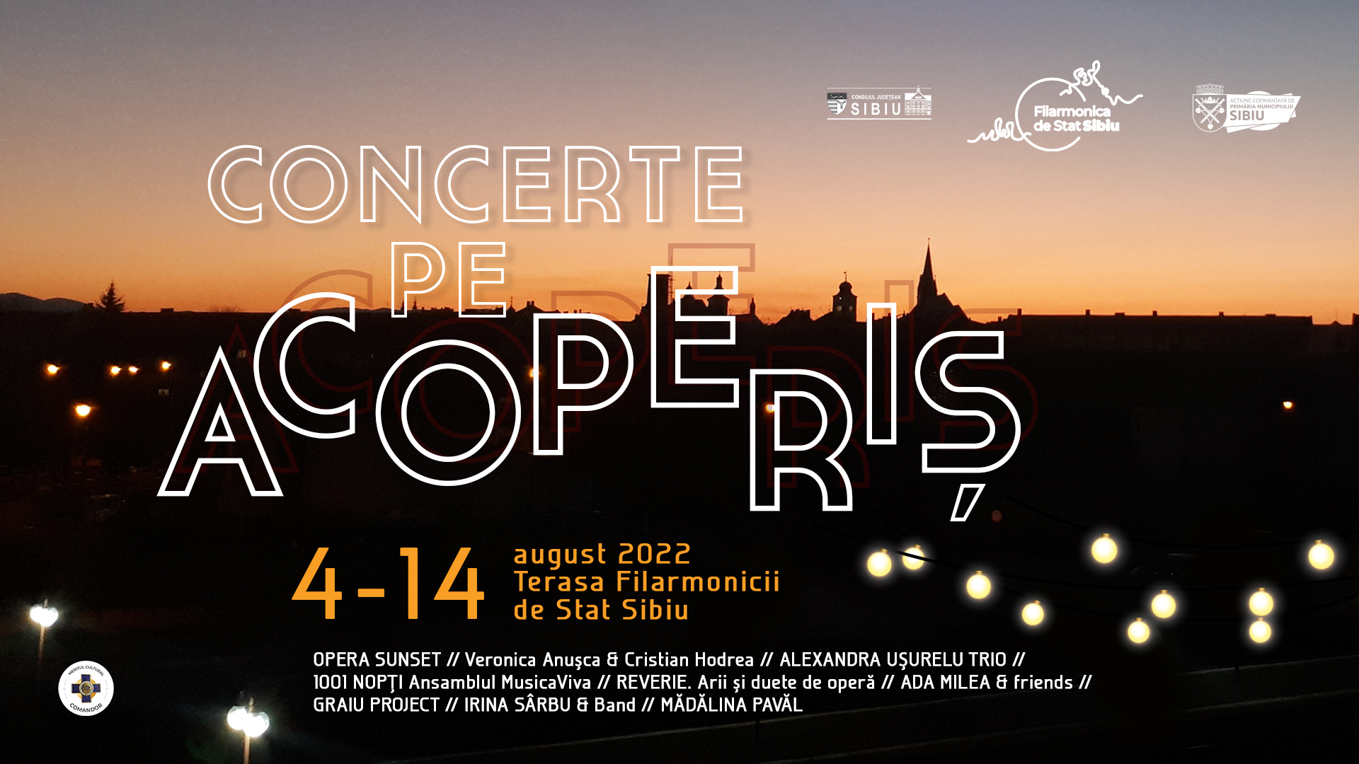 Concerte pe Acoperiș 2022