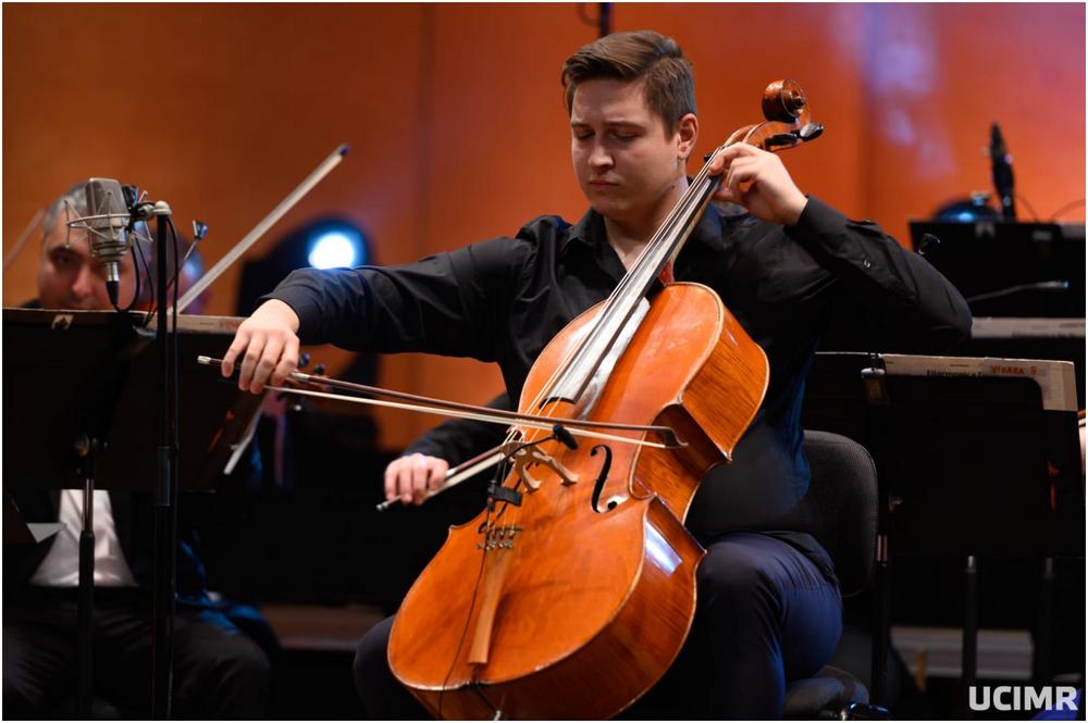 Violoncelistul Ștefan Cazacu, solistul primului concert simfonic din 2023